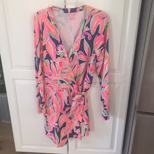 Lilly Pulitzer long sleeve romper